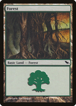 Forest (298) [Shadowmoor] | Jomio and Rueliete's Cards and Comics