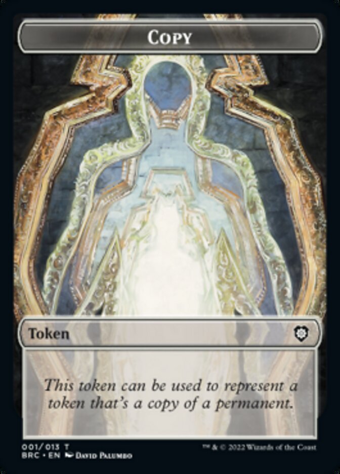 Copy // Thopter (006) Double-Sided Token [The Brothers' War Commander Tokens] | Jomio and Rueliete's Cards and Comics