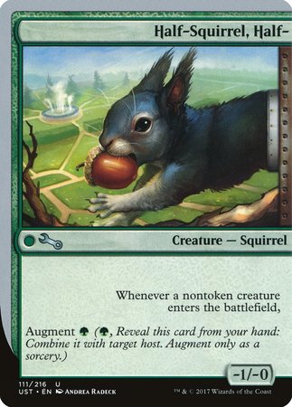 Half-Squirrel, Half- [Unstable] | Jomio and Rueliete's Cards and Comics