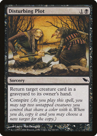 Disturbing Plot [Shadowmoor] | Jomio and Rueliete's Cards and Comics