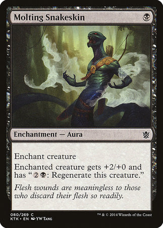 Molting Snakeskin [Khans of Tarkir] | Jomio and Rueliete's Cards and Comics