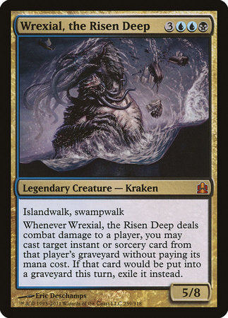 Wrexial, the Risen Deep [Commander 2011] | Jomio and Rueliete's Cards and Comics