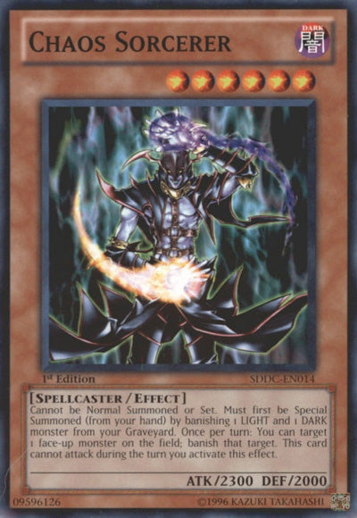 Chaos Sorcerer [SDDC-EN014] Common | Jomio and Rueliete's Cards and Comics