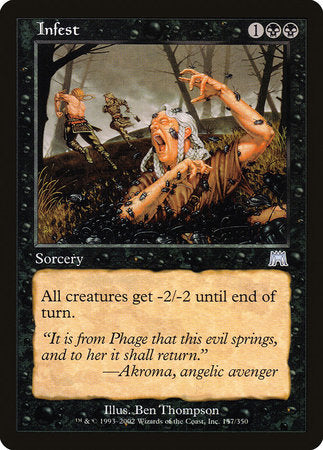 Infest [Onslaught] | Jomio and Rueliete's Cards and Comics
