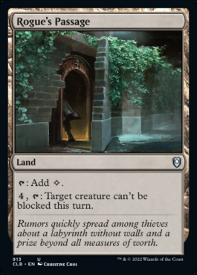 Rogue's Passage [Commander Legends: Battle for Baldur's Gate] | Jomio and Rueliete's Cards and Comics