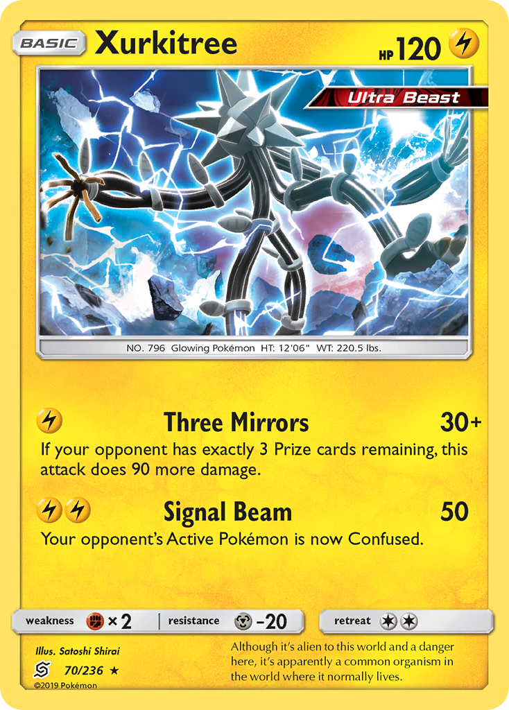 Xurkitree (70/236) [Sun & Moon: Unified Minds] | Jomio and Rueliete's Cards and Comics