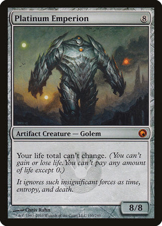 Platinum Emperion [Scars of Mirrodin] | Jomio and Rueliete's Cards and Comics