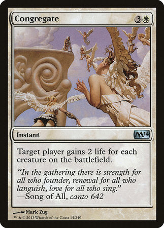 Congregate [Magic 2014] | Jomio and Rueliete's Cards and Comics
