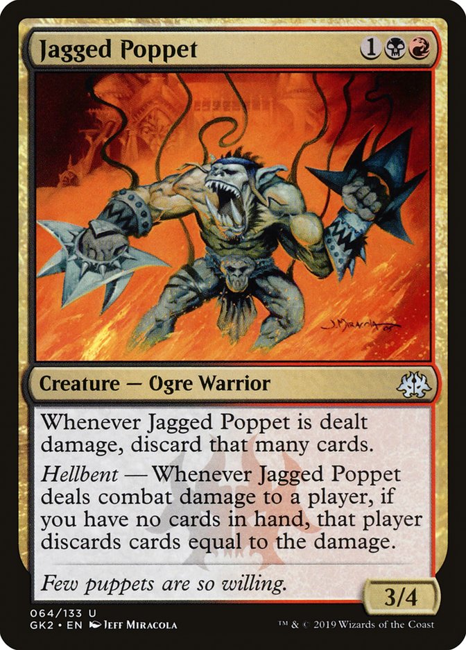 Jagged Poppet [Ravnica Allegiance Guild Kit] | Jomio and Rueliete's Cards and Comics