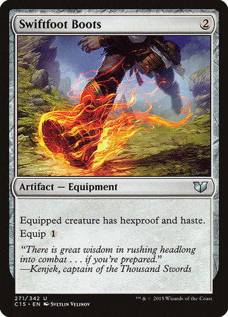 Swiftfoot Boots [Commander 2015] | Jomio and Rueliete's Cards and Comics