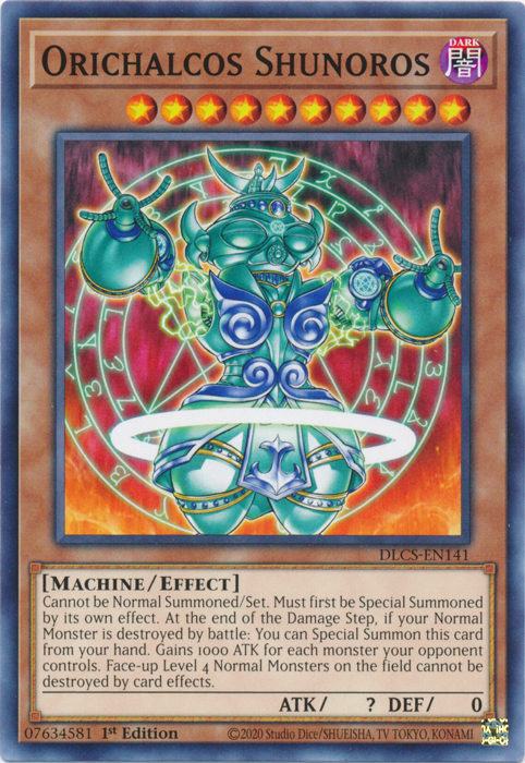 Orichalcos Shunoros [DLCS-EN141] Common | Jomio and Rueliete's Cards and Comics