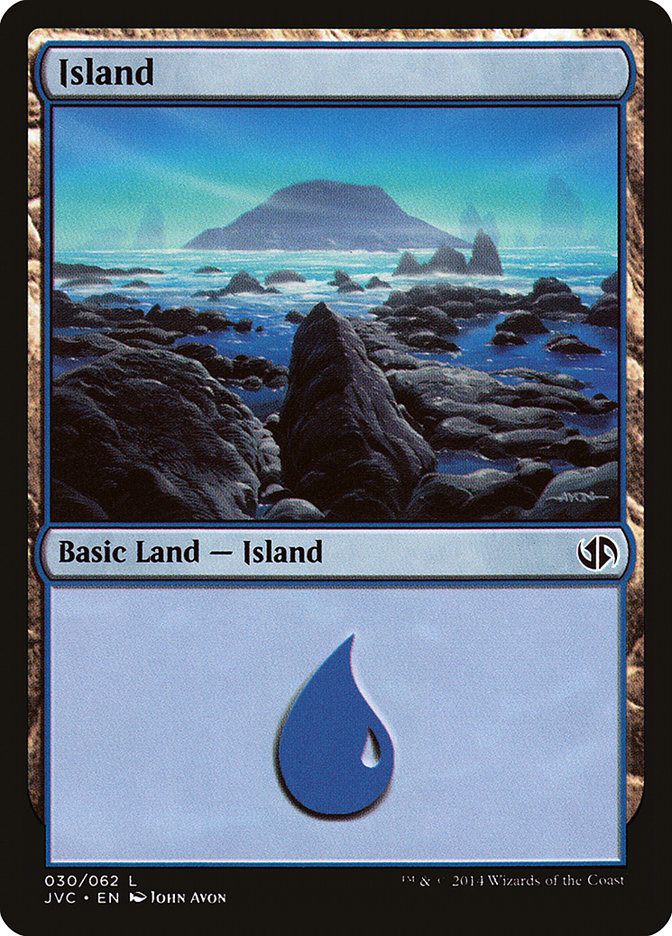 Island (30) [Duel Decks Anthology] | Jomio and Rueliete's Cards and Comics
