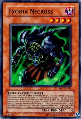Exodia Necross [DR1-EN182] Super Rare | Jomio and Rueliete's Cards and Comics