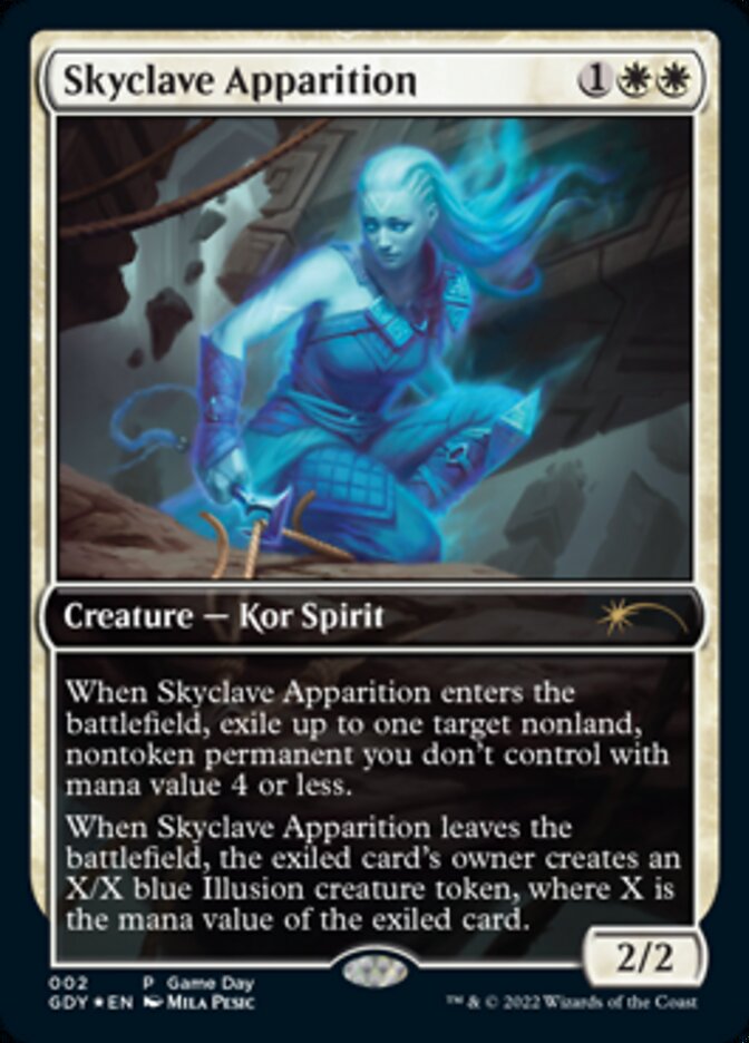 Skyclave Apparition [Game Day 2022] | Jomio and Rueliete's Cards and Comics