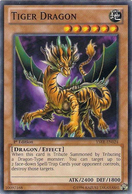Tiger Dragon [YSKR-EN024] Common | Jomio and Rueliete's Cards and Comics