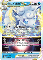 Alolan Vulpix VSTAR (034/195) [Sword & Shield: Silver Tempest] | Jomio and Rueliete's Cards and Comics