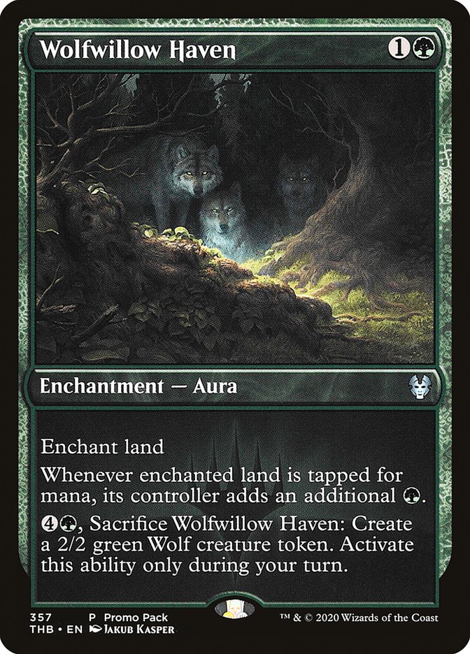 Wolfwillow Haven (Promo Pack) [Theros Beyond Death Promos] | Jomio and Rueliete's Cards and Comics