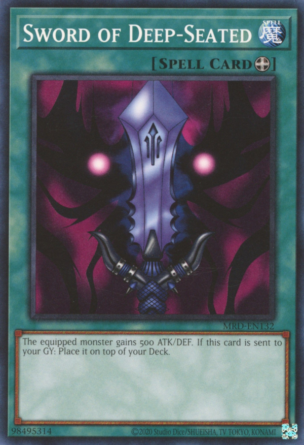 Sword of Deep-Seated [MRD-EN132] Common | Jomio and Rueliete's Cards and Comics