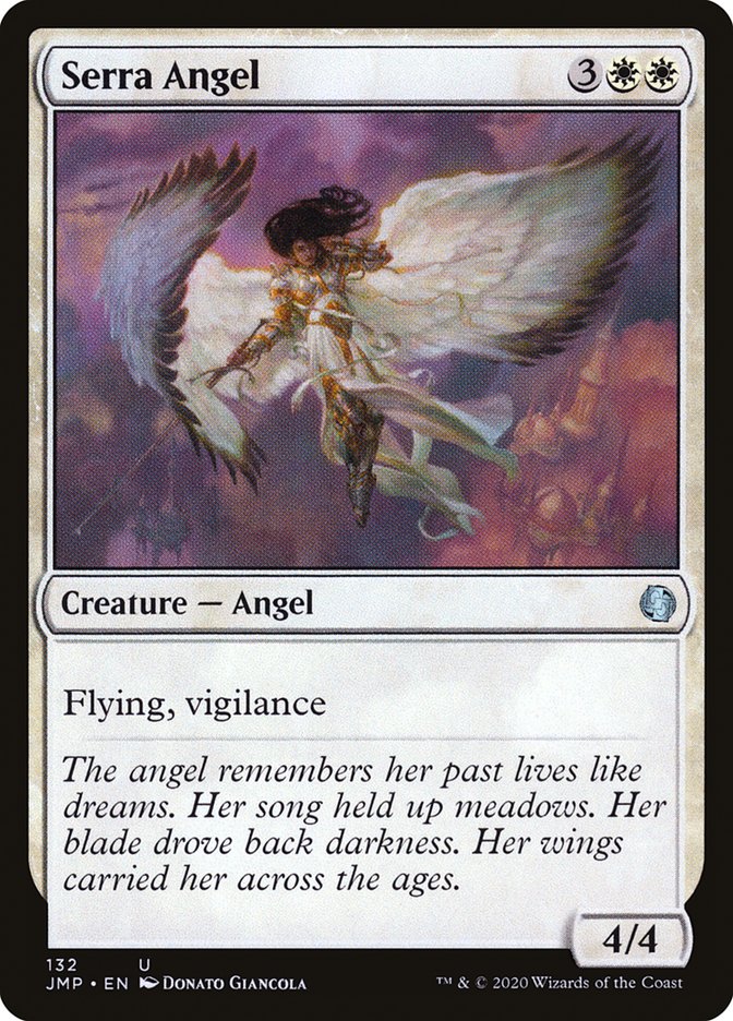 Serra Angel [Jumpstart] | Jomio and Rueliete's Cards and Comics