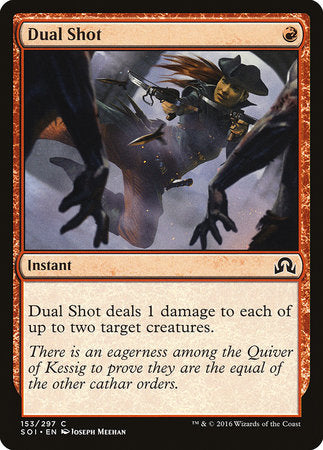 Dual Shot [Shadows over Innistrad] | Jomio and Rueliete's Cards and Comics