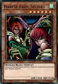 Harpie Lady Sisters [LDS2-EN065] Ultra Rare | Jomio and Rueliete's Cards and Comics