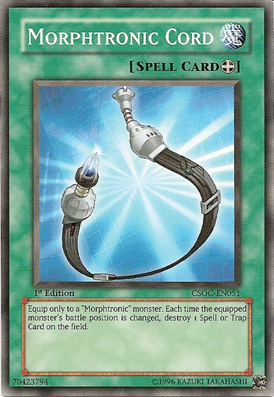 Morphtronic Cord [CSOC-EN051] Common | Jomio and Rueliete's Cards and Comics