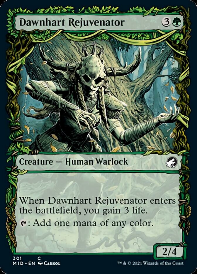 Dawnhart Rejuvenator (Showcase Equinox) [Innistrad: Midnight Hunt] | Jomio and Rueliete's Cards and Comics