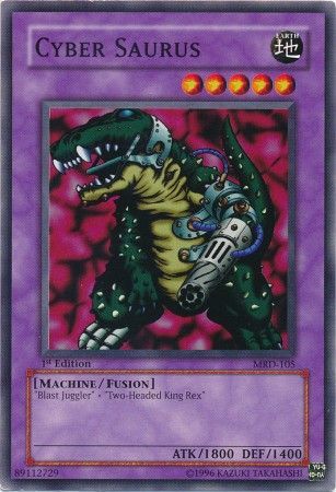 Cyber Saurus [MRD-105] Common | Jomio and Rueliete's Cards and Comics