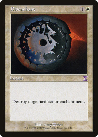 Disenchant [Time Spiral Timeshifted] | Jomio and Rueliete's Cards and Comics