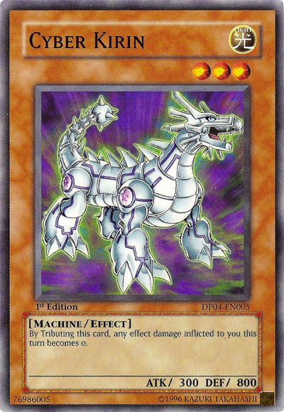 Cyber Kirin [DP04-EN005] Common | Jomio and Rueliete's Cards and Comics