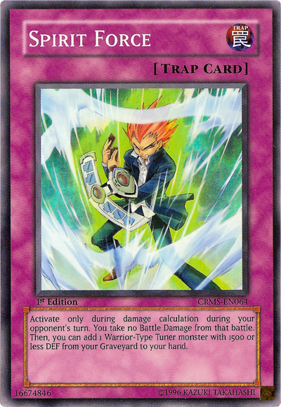 Spirit Force [CRMS-EN064] Super Rare | Jomio and Rueliete's Cards and Comics