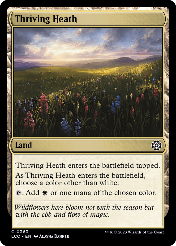 Thriving Heath [The Lost Caverns of Ixalan Commander] | Jomio and Rueliete's Cards and Comics