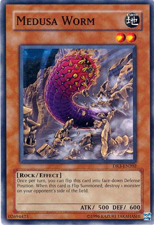 Medusa Worm [DR3-EN202] Common | Jomio and Rueliete's Cards and Comics