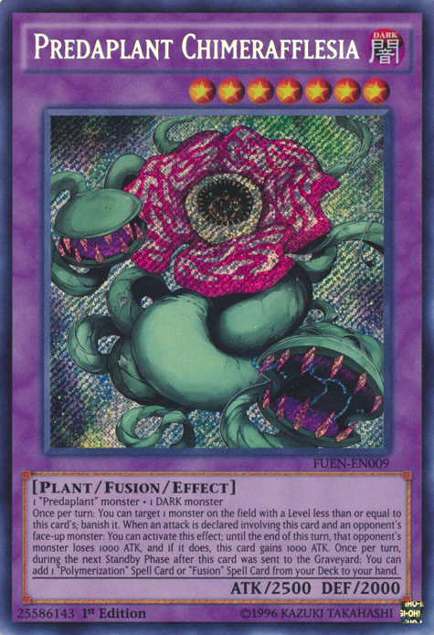 Predaplant Chimerafflesia [FUEN-EN009] Secret Rare | Jomio and Rueliete's Cards and Comics