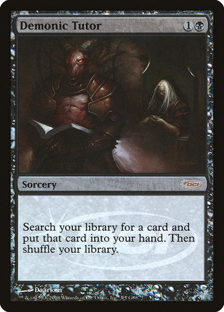Demonic Tutor [Judge Gift Cards 2008] | Jomio and Rueliete's Cards and Comics