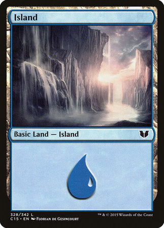 Island (328) [Commander 2015] | Jomio and Rueliete's Cards and Comics