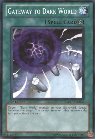 Gateway to Dark World [SDGU-EN025] Common | Jomio and Rueliete's Cards and Comics