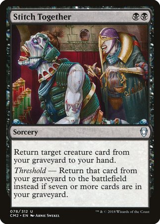 Stitch Together [Commander Anthology Volume II] | Jomio and Rueliete's Cards and Comics