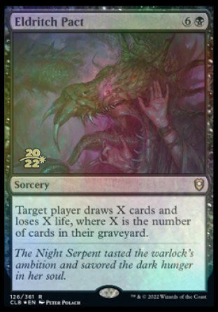 Eldritch Pact [Commander Legends: Battle for Baldur's Gate Prerelease Promos] | Jomio and Rueliete's Cards and Comics