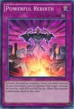 Powerful Rebirth [CROS-EN093] Super Rare | Jomio and Rueliete's Cards and Comics