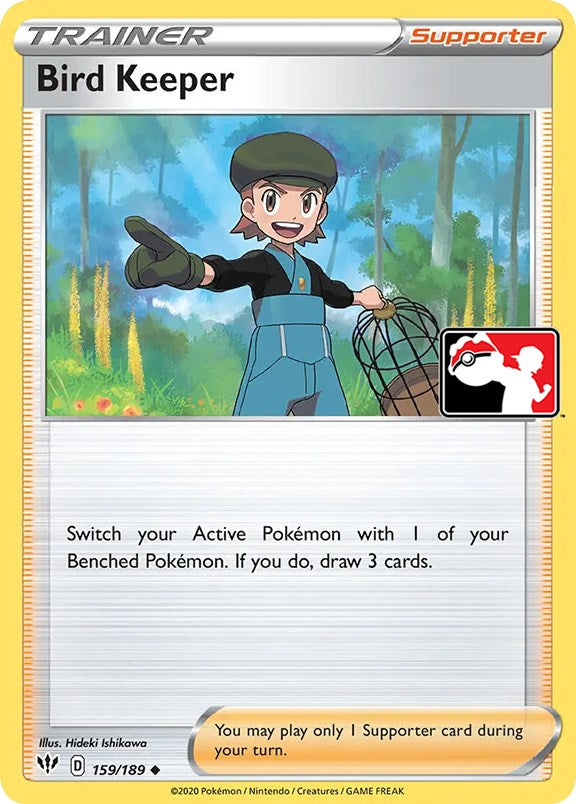 Bird Keeper (159/189) [Prize Pack Series One] | Jomio and Rueliete's Cards and Comics