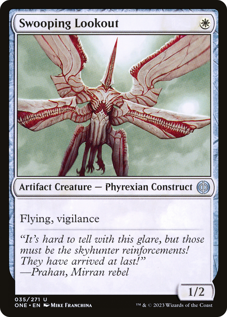 Swooping Lookout [Phyrexia: All Will Be One] | Jomio and Rueliete's Cards and Comics