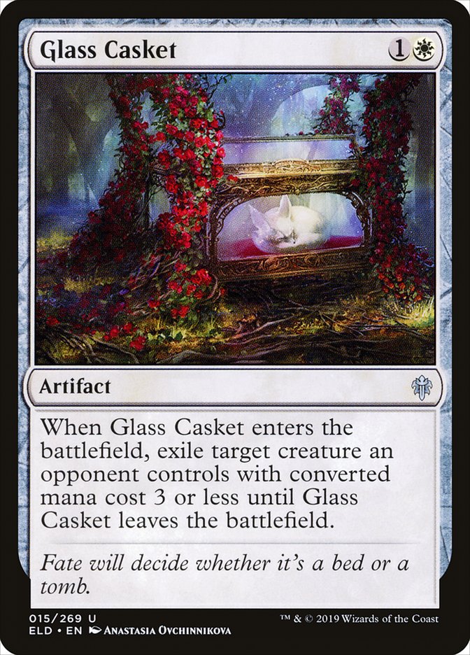 Glass Casket [Throne of Eldraine] | Jomio and Rueliete's Cards and Comics