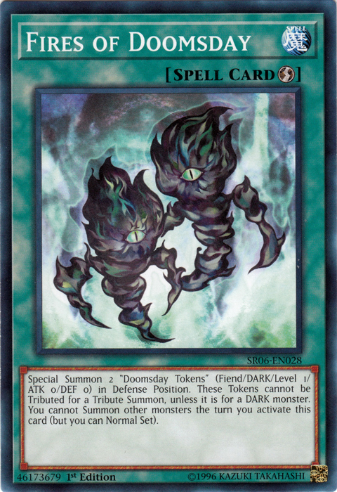 Fires of Doomsday [SR06-EN028] Common | Jomio and Rueliete's Cards and Comics