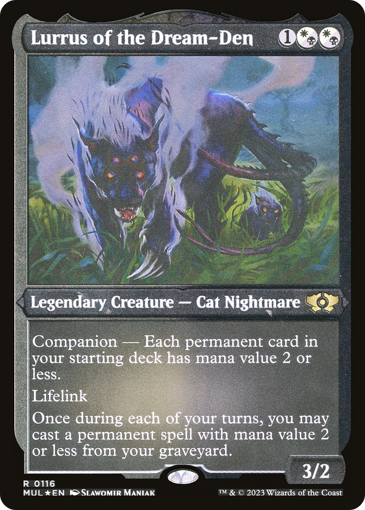 Lurrus of the Dream-Den (Foil Etched) [Multiverse Legends] | Jomio and Rueliete's Cards and Comics