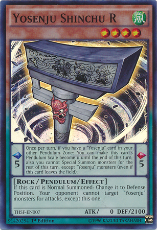 Yosenju Shinchu R [THSF-EN007] Super Rare | Jomio and Rueliete's Cards and Comics