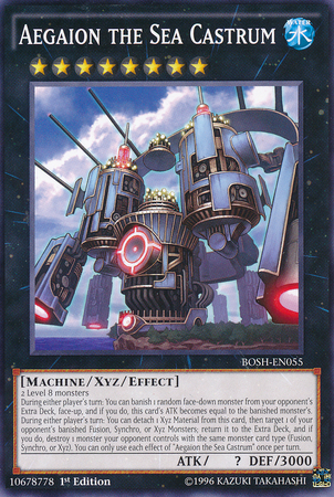 Aegaion the Sea Castrum [BOSH-EN055] Common | Jomio and Rueliete's Cards and Comics