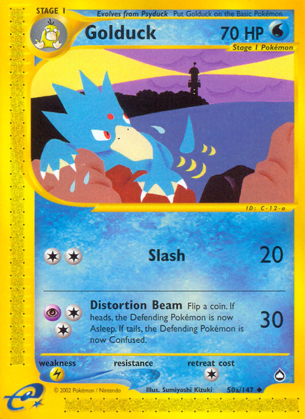Golduck (50a/147) [Aquapolis] | Jomio and Rueliete's Cards and Comics