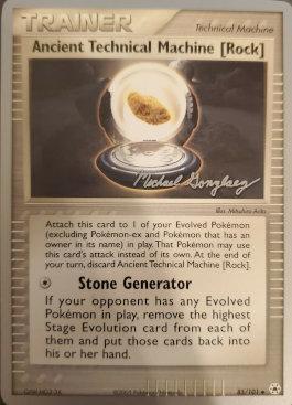 Ancient Technical Machine [Rock] (85/101) (King of the West - Michael Gonzalez) [World Championships 2005] | Jomio and Rueliete's Cards and Comics
