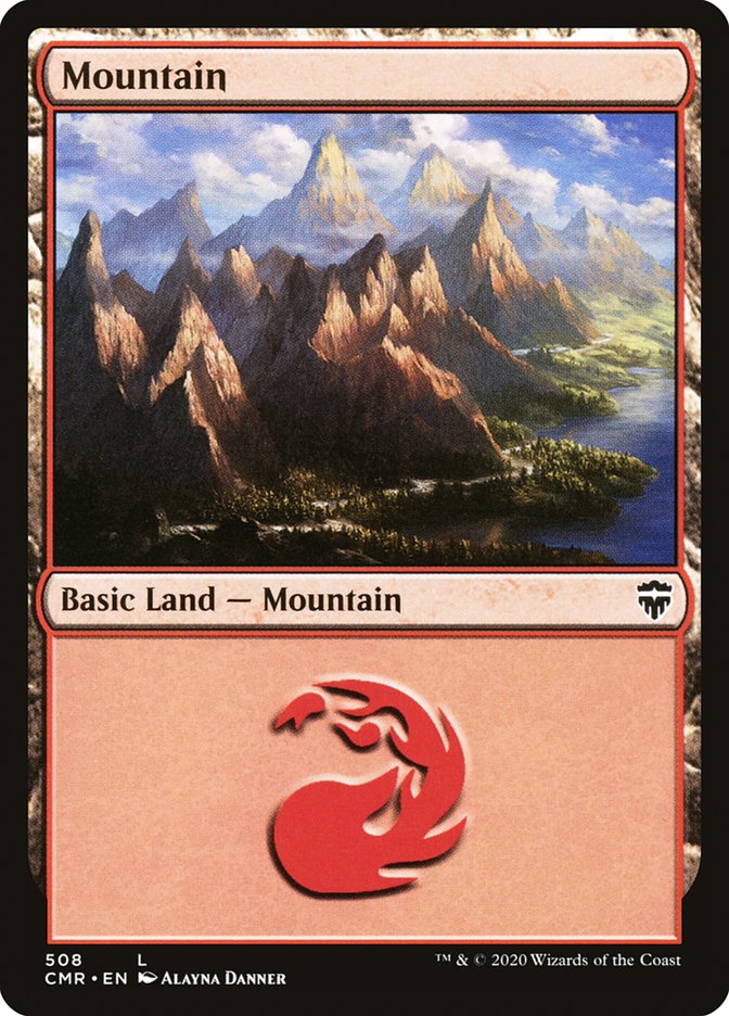 Mountain (508) [Commander Legends] | Jomio and Rueliete's Cards and Comics